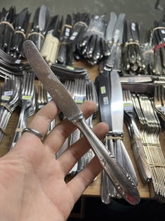 12 Cuchillos Postre/Grandes ~ Ac. Inox Gamuza