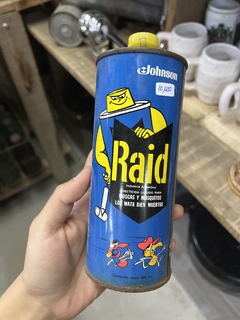 Lata Raid Vacia - Antiguedades JOE