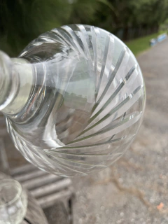 Potiche de Vidrio Tallado