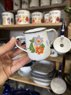 Mate Enlozado Doble Asa - comprar online