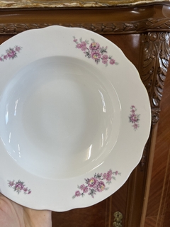 12 Platos Hondos ~ Porcelana Verbano en internet
