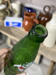 Botella 7Up Vacia - Antiguedades JOE