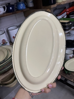 Fuente Oval Mediana Enlozada #3 - tienda online