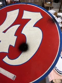 Cartel, 43, Pintado a Mano en internet
