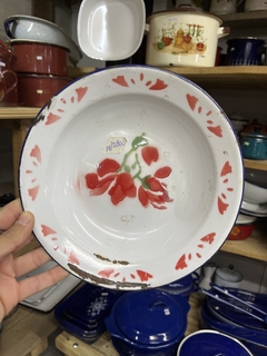Plato Hondo Enlozado Nuevo #39