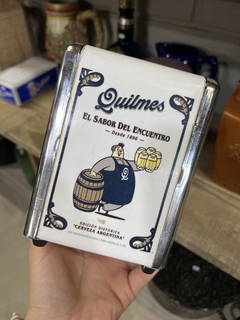 Servilletero de Quilmes, Metálico