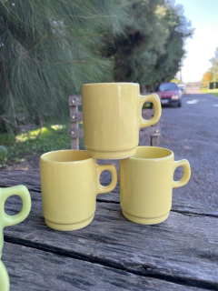 5 Pocillos Altos Café ~ Loza