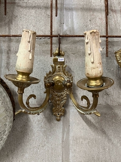 Aplique de Pared en Bronce