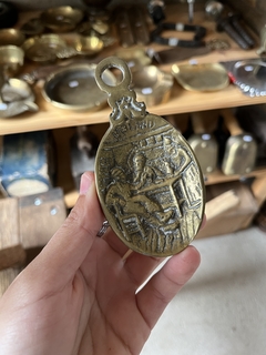 Cuchara c/base en Bronce