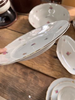 Imagen de 12 Platos Playos ~ Porcelana Verbano