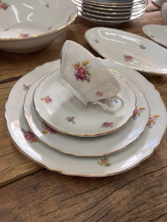 12 Platos Playos ~ Porcelana Verbano en internet