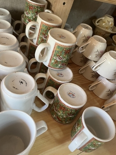 10 Pocillos de Cafe ~ Porcelana China