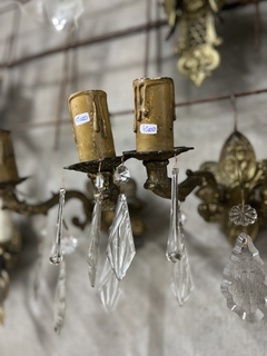 Aplique de Pared en Bronce c/Caireles - tienda online