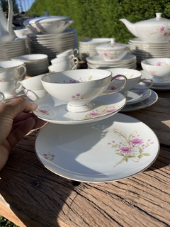 Juego de Té para 10 ~ Porcelana Bavaria - Antiguedades JOE