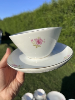 Salsera con Presentoire ~ Porcelana Bavaria - Antiguedades JOE