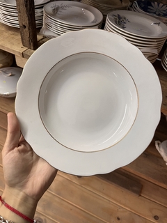6 Platos Semi Hondos ~ Porcelana Verbano - tienda online