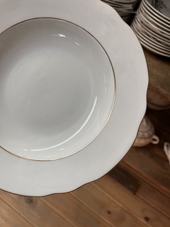 Imagen de 6 Platos Semi Hondos ~ Porcelana Verbano
