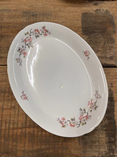 Fuente Oval ~ Sajonia SemiPorcelana