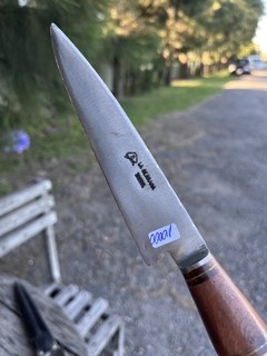 Cuchilla con Cabo de Asta, Madera y Vaina - Antiguedades JOE