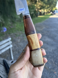 Cuchilla con Cabo de Asta, Madera y Vaina - tienda online
