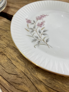 12 Platos Postre Porcelana Tsuji - tienda online