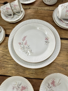 12 Platos Postre Porcelana Tsuji - comprar online