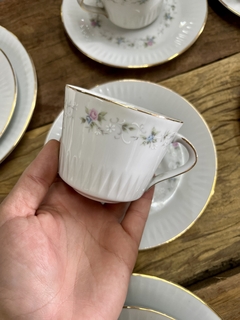 Trio de Te ~ Porcelana Tsuji - Antiguedades JOE