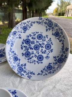 10 Platos Hondos ~ Porcelana Marly