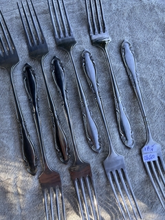 8 Tenedores Postre, Acero Holly-Stainless en internet