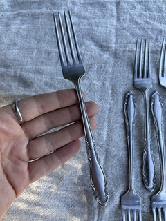 8 Tenedores Postre, Acero Holly-Stainless - comprar online