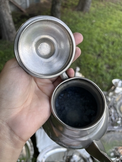 Juego de Servicio en Metal Labrado