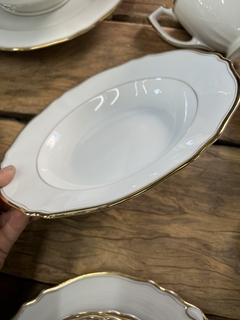 12 Platos Hondos ~ Porcelana Alemana en internet