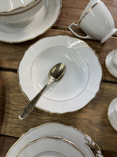 12 Platos Hondos ~ Porcelana Alemana - comprar online