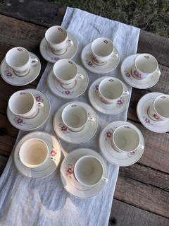 Imagen de 12 Duos de Café ~ Loza Nacional
