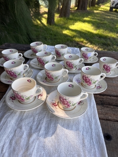 12 Duos de Café ~ Loza Nacional - tienda online