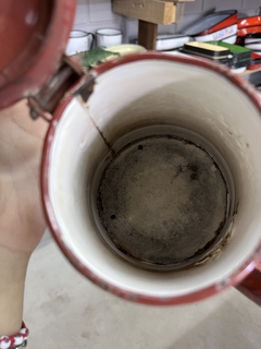 Cafetera Enlozada ~ 1,2lt - Antiguedades JOE