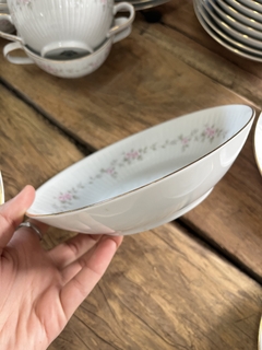 12 Platos Hondos ~ Porcelana Tsuji - Antiguedades JOE