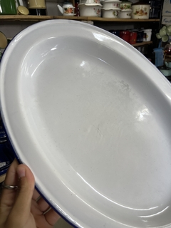 Fuente Oval Grande Enlozada - tienda online