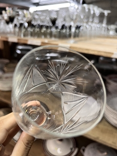 8 Copas de Vidrio Talladas en internet