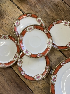 Plato Cafe ~ Porcelana Limoge - Antiguedades JOE