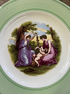 Plato Playo/Maistero ~ Loza Wood Ivory Inglesa en internet