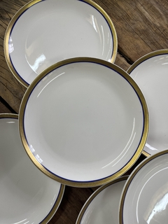 12 Platos Postre ~ Porcelana Royal Hartford - comprar online