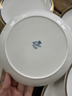 12 Platos Postre ~ Porcelana Royal Hartford en internet