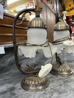 Par de Veladores en Bronce
