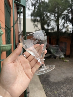 10 Copas de Vidrio Talladas - comprar online