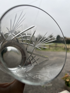 11 Vasos de Vidrio Tallados en internet