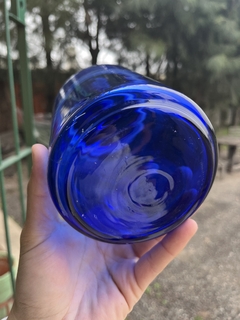 Frasco de Vidrio Azul en internet