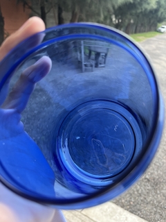 Imagen de Frasco de Vidrio Azul