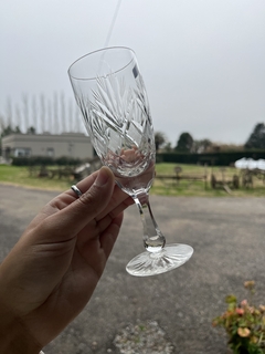 11 Copas de Cristal Talladas - comprar online