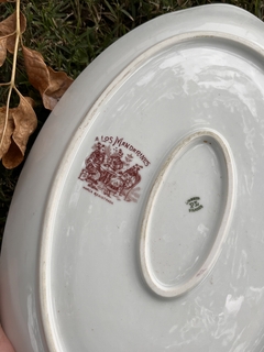 Fuente Oval ~ Porcelana Limoges “Los Mandarines” - tienda online